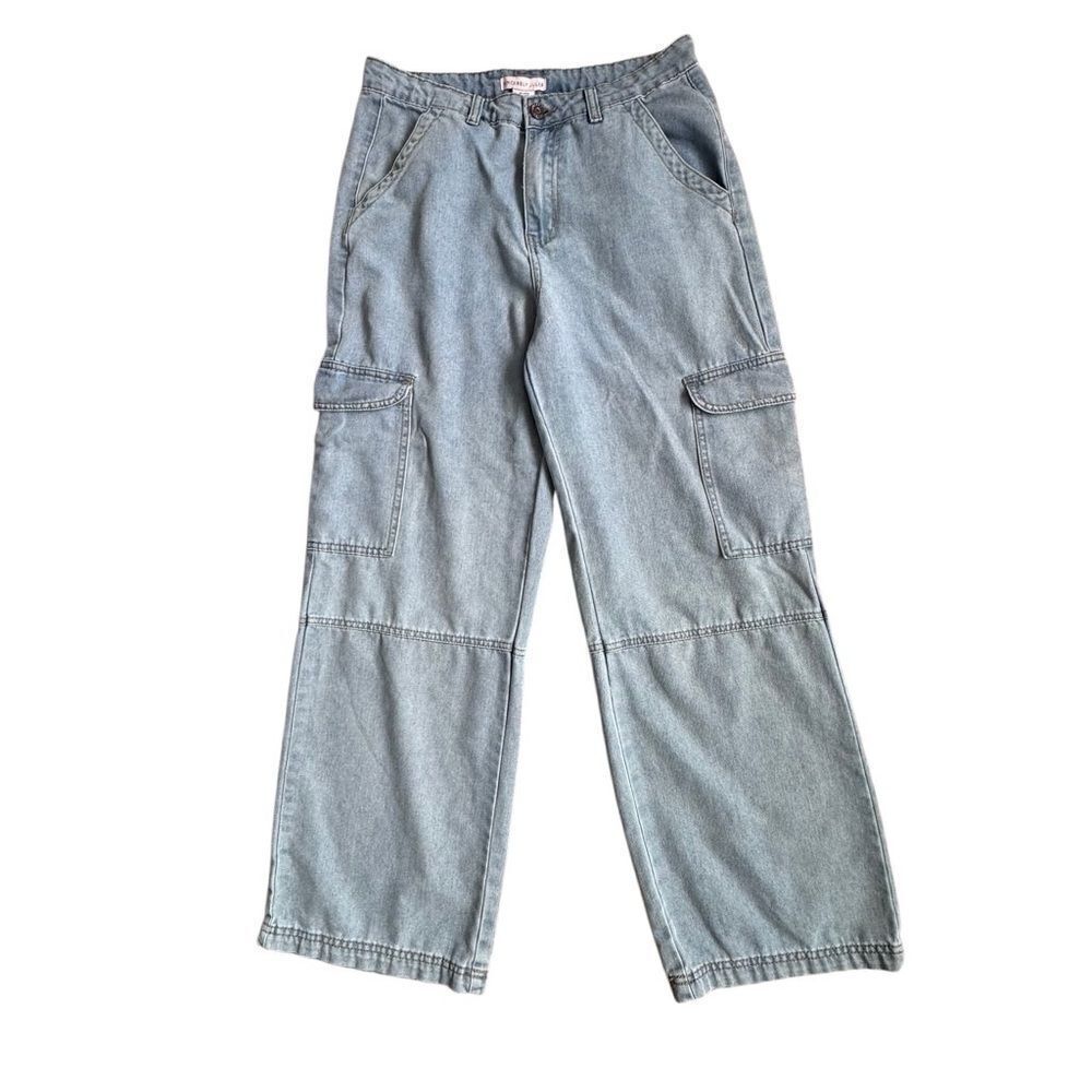 Sincerely Jules Denim Jeans Wide Leg Pockets SZ 29